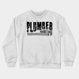 Plumber Wrench Crewneck Sweatshirt